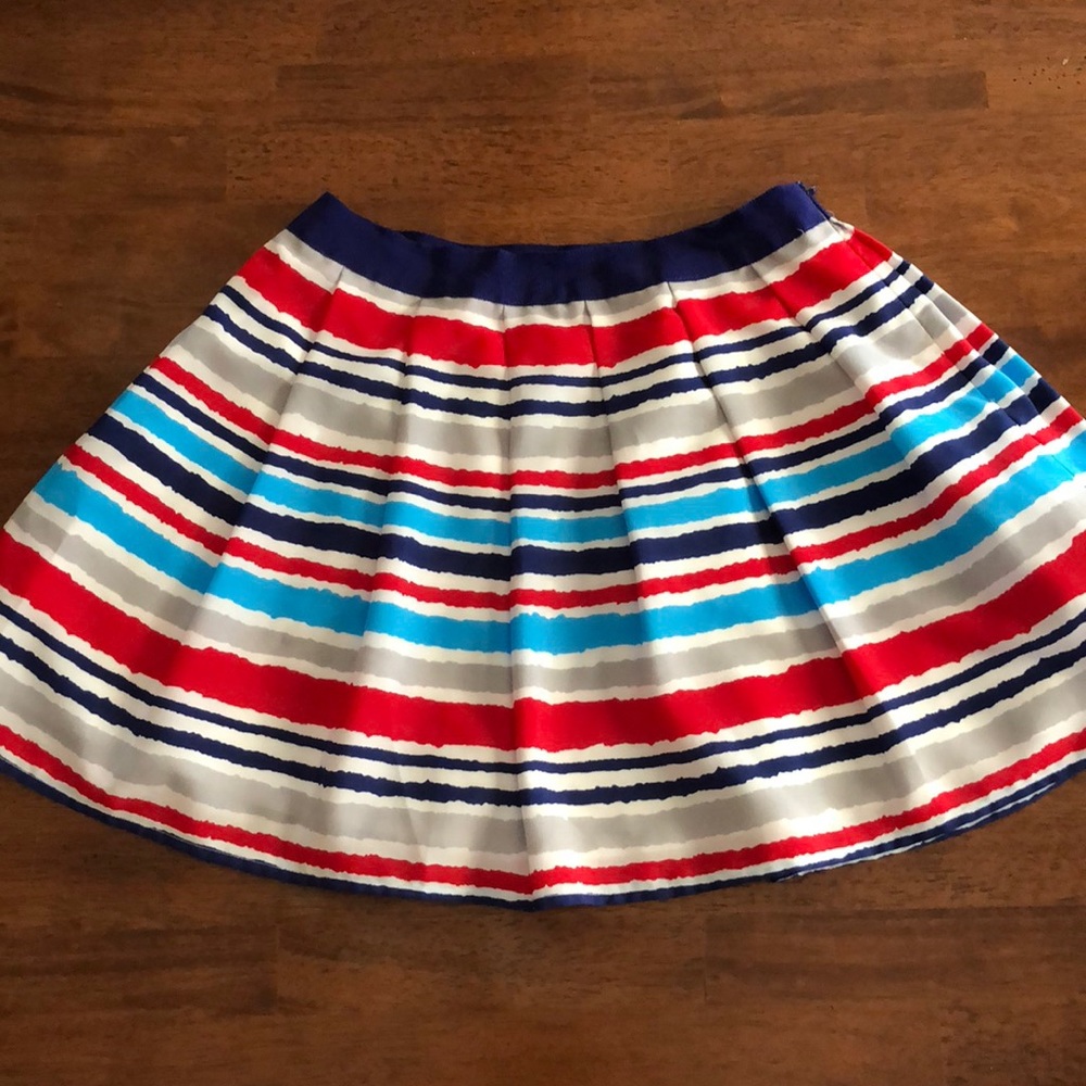 Striped Circle Skirt